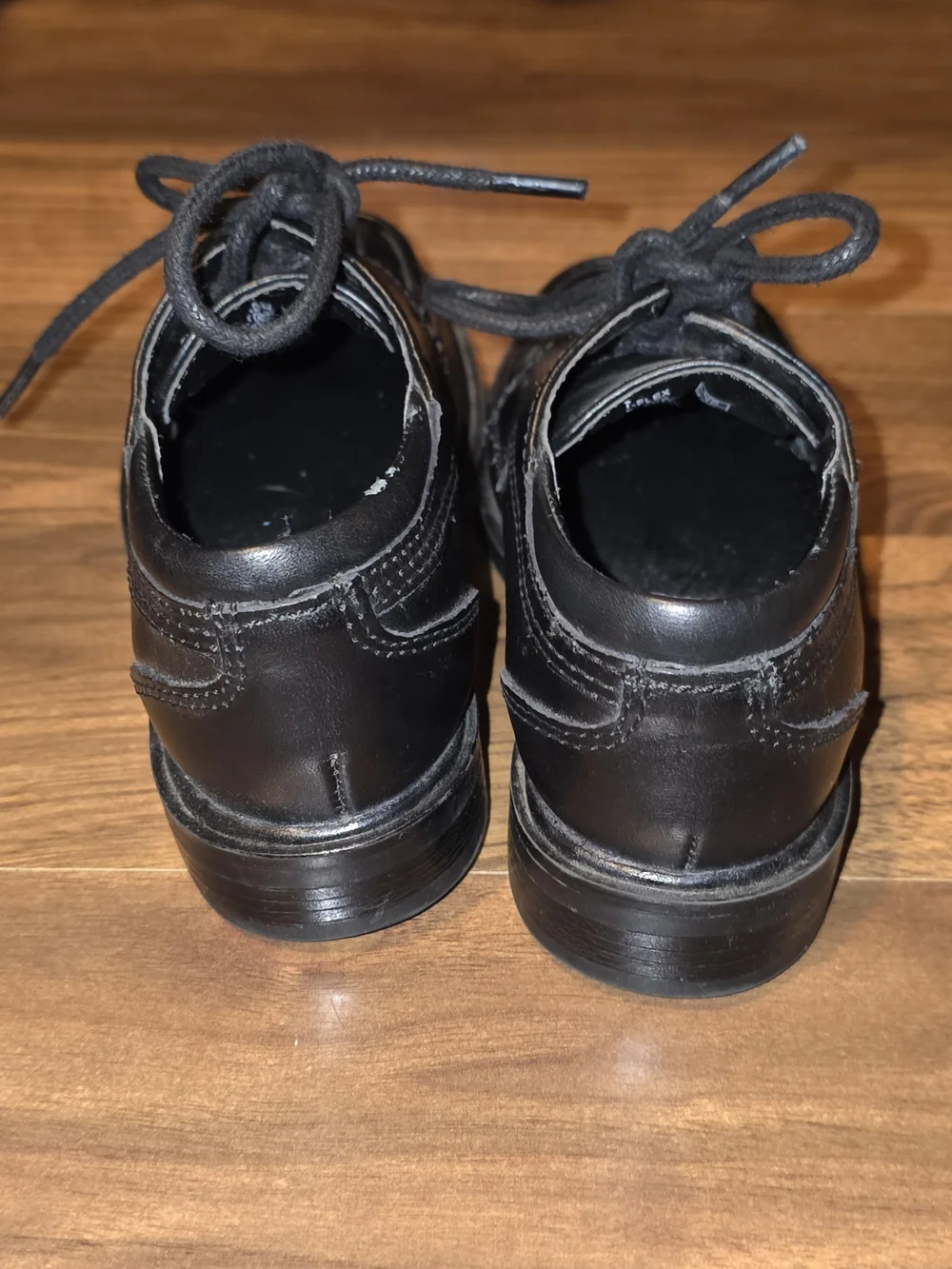 Reaction Kenneth Cole Boys' Black Lace-Up Dress Shoes